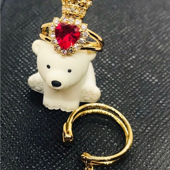 Brand new, Juicy Couture Royal Siam Necklace, Bracelet, Ring Size 7, Set 3 - Picture 7 of 11